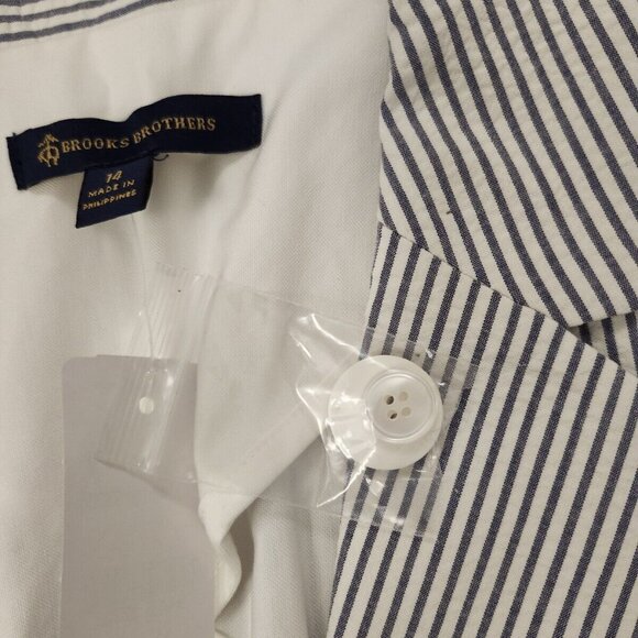 Brooks Brothers women's striped blazer in size 14 - Picture 5 of 11